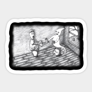 Ghost Hunting Sticker